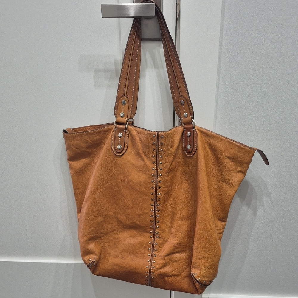 Stylish Tan Tote Bag